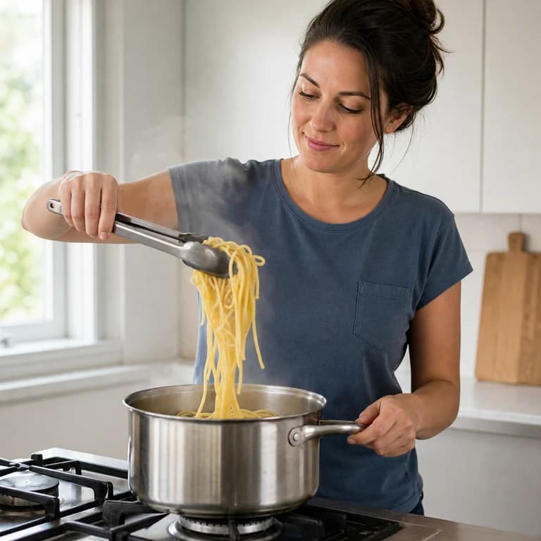 Cooking pasta