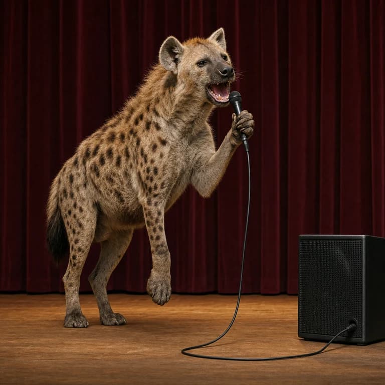 Hyena karaoke