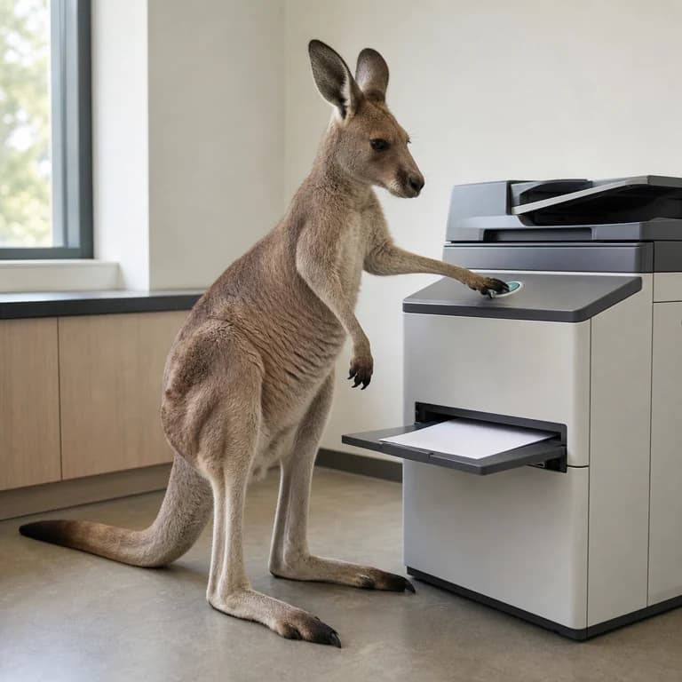 Kangaroo photocopier