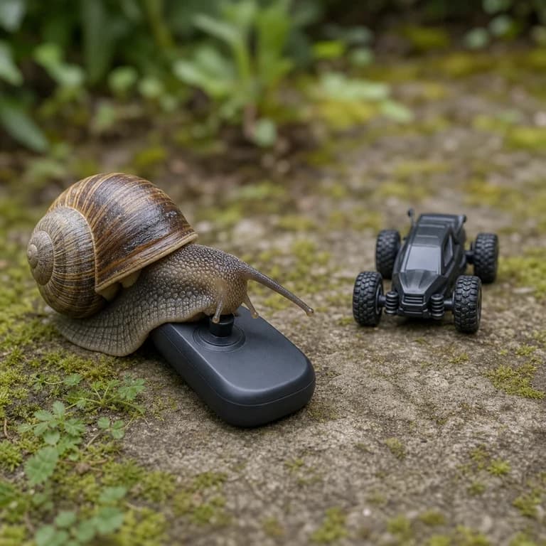 Snail remote control car