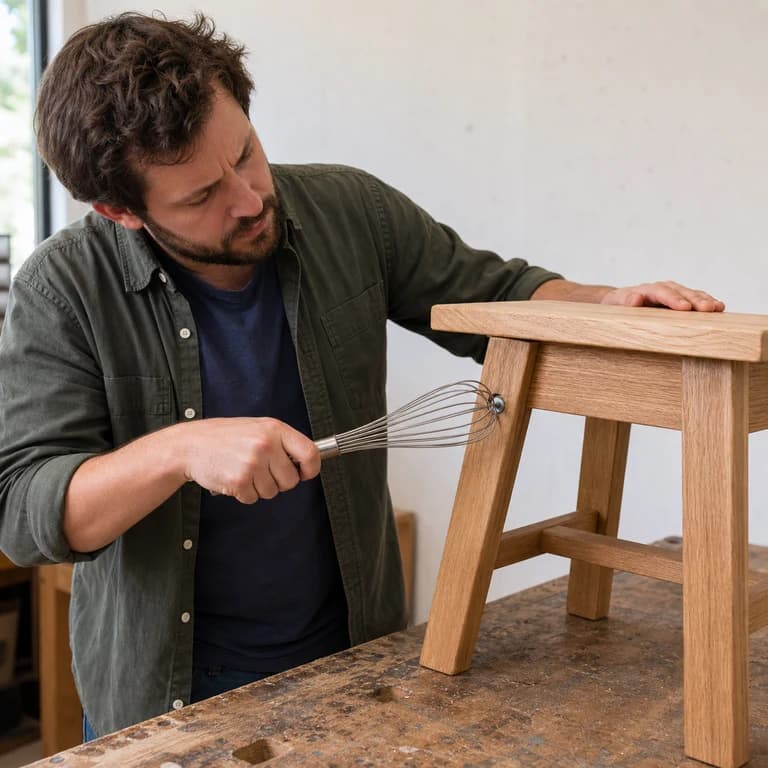 Whisk furniture assembly